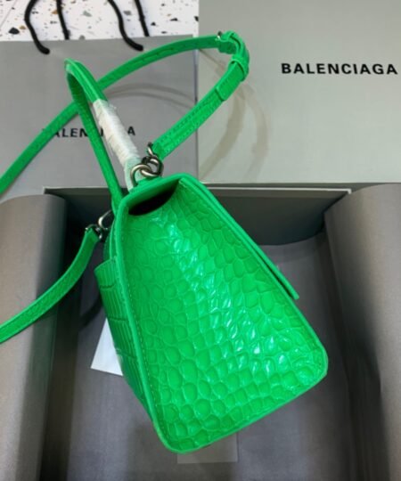 Alternative view of Balenciaga Hourglass Small Handbag In Bright Green, For Women, Women's Bags 9in/23cm