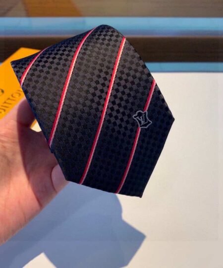 Alternative view of Louis Vuitton Ecu Tie Marine LV Men Tie M78755