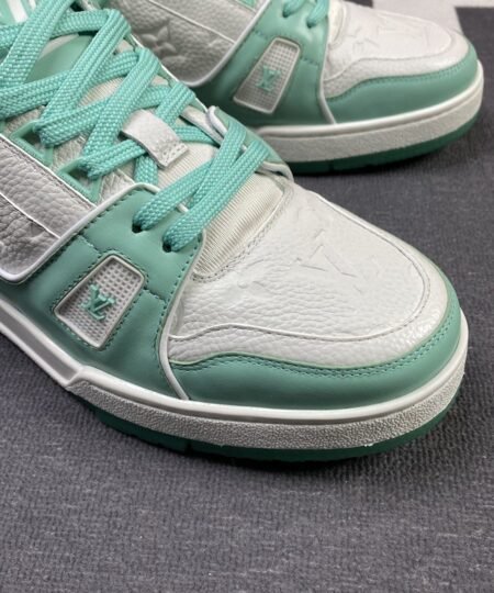 Alternative view of Louis Vuitton Trainer Sneaker Rubber Monogram Mint Virgil Abloh For Men LV