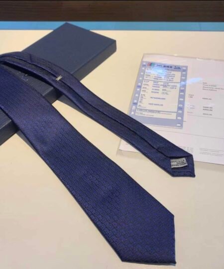 Alternative view of Dior Oblique Tie Blue And Black Silk Dior Men Tie 93C1046A0121_C975