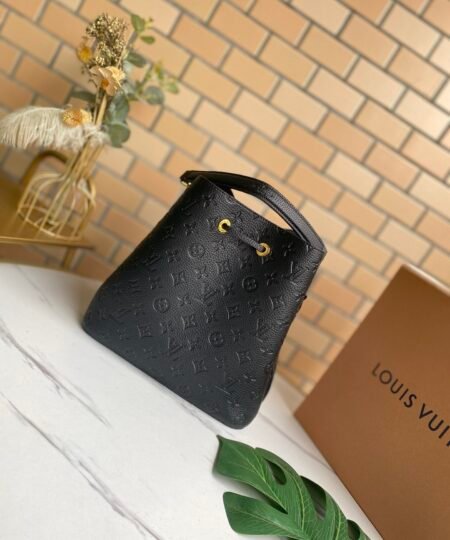 Alternative view of Louis Vuitton NeoNoe MM Bucket Bag Monogram Empreinte Black For Women 10.2in/26cm LV M45256