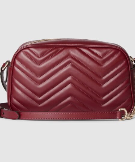 Alternative view of Gucci GG Marmont Small Shoulder Bag Red For Women 9.6 Inches/ 24.3 Cm - 798715 AADPJ 6207