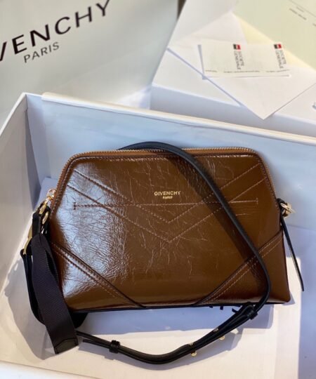 Givenchy AAA Quality Messenger Bag Brown For Women, Women's Handbags, Shoulder And Crossbody Bags 9.8in/25cm GVC