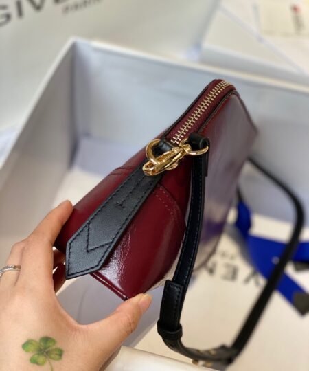 Alternative view of Givenchy AAA Quality Messenger Bag Burgundy For Women, Women's Handbags, Shoulder And Crossbody Bags 9.8in/25cm GVC