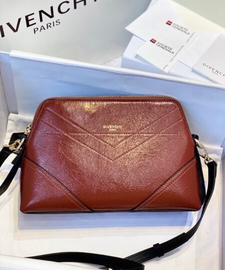 Givenchy AAA Quality Messenger Bag Caramel Brown For Women, Women's Handbags, Shoulder And Crossbody Bags 9.8in/25cm GVC
