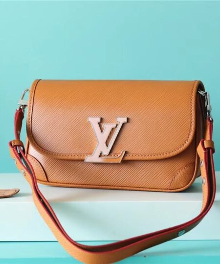 Louis Vuitton Buci Epi Gold Miel Brown For Women, Women's Handbags, Shoulder And Crossbody Bags 24.5cm/9.6in LV M59459