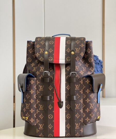 Louis Vuitton Christopher MM Monogram For Men, Men's Bags, Men's Backpacks 17.3in/44cm LV M59662