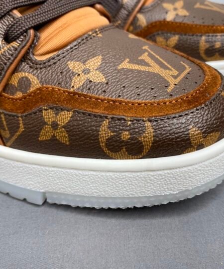 Alternative view of Louis Vuitton Trainer Sneaker Monogram Canvas Brown Virgil Abloh For Men LV