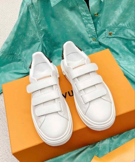 Louis Vuitton Women's Time Out Sneaker Brown For Women LV 1AAF7J