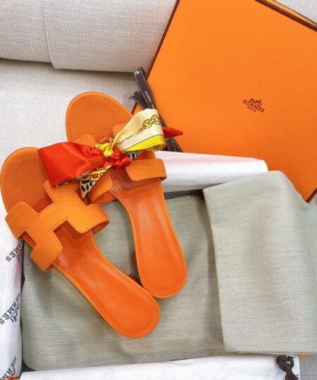 Alternative view of Hermes Oasis Sandal Orange For Women, Women's Shoes H151215Z 94350