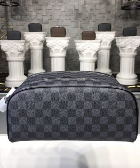 Alternative view of Louis Vuitton King Size Toiletry Damier Graphite Canvas For Women, Women's Bags, Travel Bags 11in/28cm LV