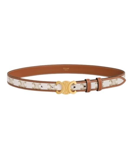 Celine Medium Triomphe Belt For Women- 45B422AES.01BC
