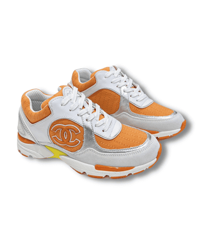 Chanel Sneakers Orange For Women
