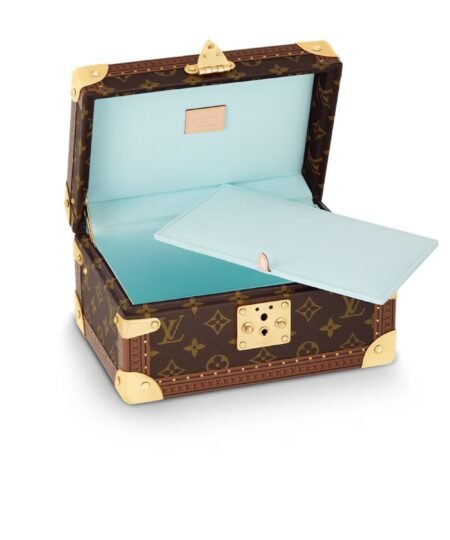 Louis Vuitton Coffret Tresor 24 Light Blue For Women 9.8in/25cm M10130