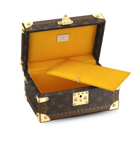 Louis Vuitton Coffret Tresor 24 Yellow For Women 9.8in/25cm M10137