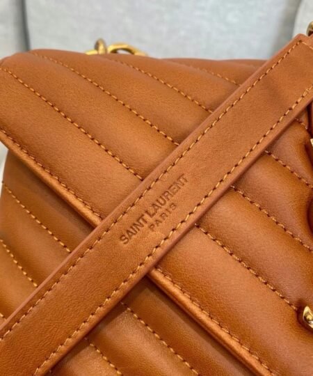 Alternative view of Saint Laurent College Medium Chain Bag Brown For Women 9.4in/24cm 6002791U8077715