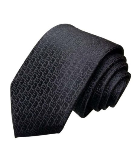 Dior Oblique Tie Black For Men