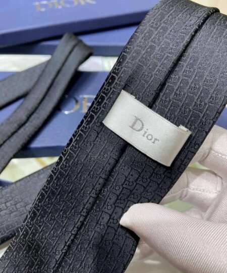 Alternative view of Dior Oblique Tie Black For Men