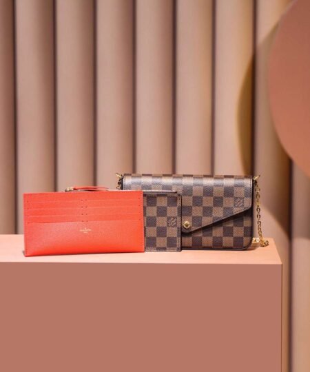 Alternative view of Louis Vuitton Felicie Pochette Brown For Women 21cm / 8.3in N63032