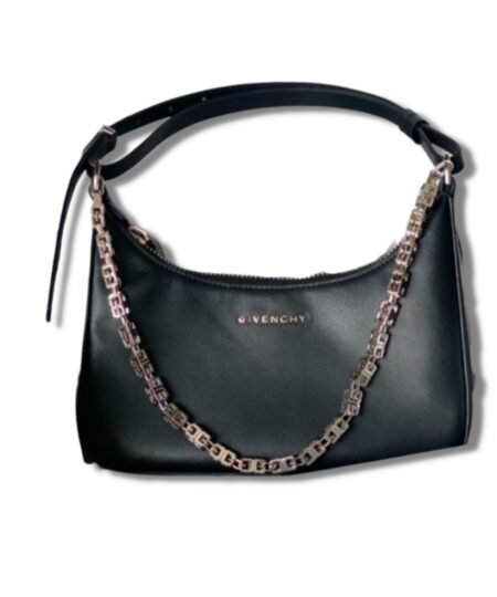 Givenchy Small Moon Cut Out Bag Black/Pink/Cream/Brown/Grey/Dark Grey For Women 9.8in/25cm BB50LGB1A4-001