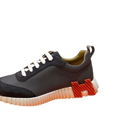 Hermes Bouncing Sneaker Dark Grey For Women