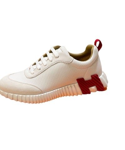 Hermes Bouncing Sneaker White For Women