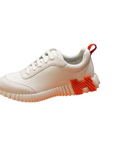 Hermes Bouncing Sneaker White For Women