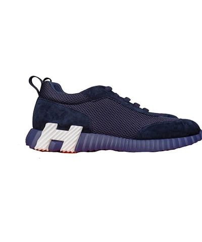 Hermes Bouncing Sneaker Blue For Women