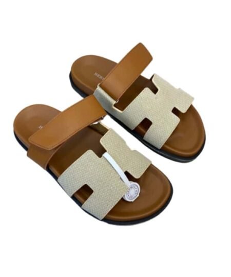 Hermes Chypre Sandal Beige For Women