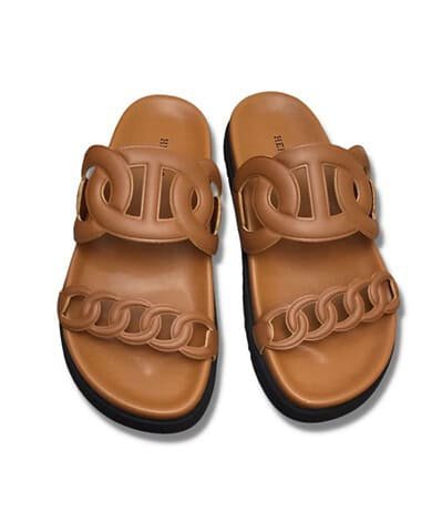 Hermes Extra Sandal Brown For Women