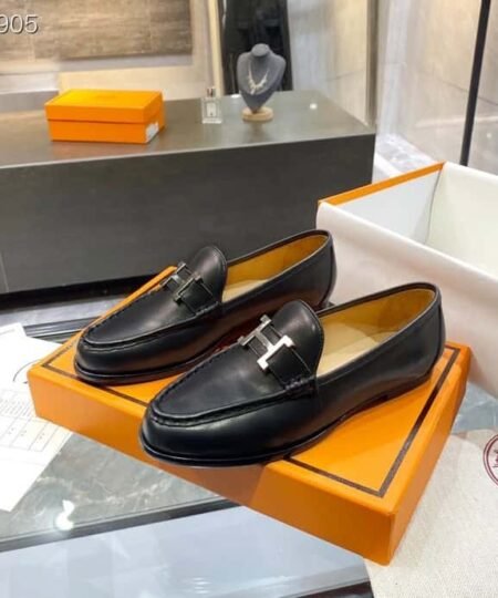 Hermes Loafer Black For Women