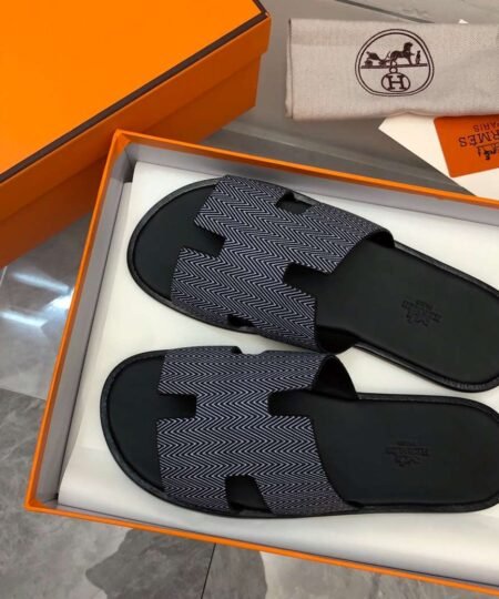 Alternative view of Hermes Oran Sandal Grey For Men
