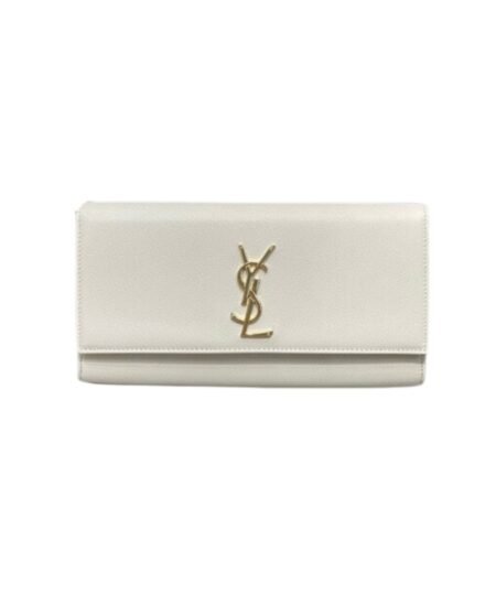 Saint Laurent Kate 99 Chain Bag White For Women 12in/26cm