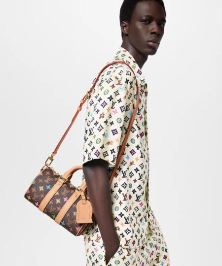 Alternative view of Louis Vuitton Keepall Bandouliere 25 Brown For Women 9.8 Inches/ 25 Cm M24849