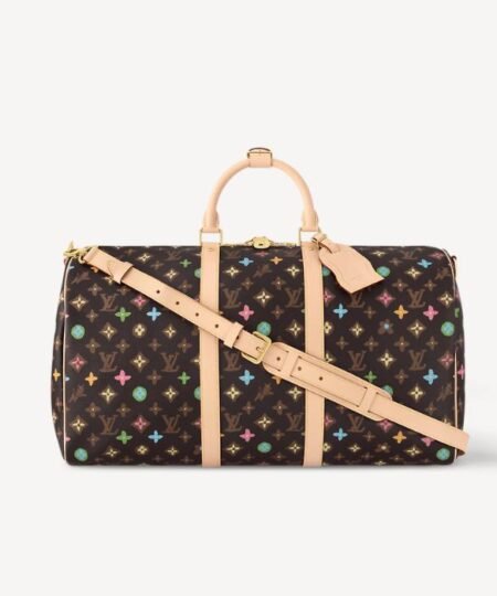 Louis Vuitton Keepall Bandouliere 50 Brown For Women 50cm / 19.7in M24901