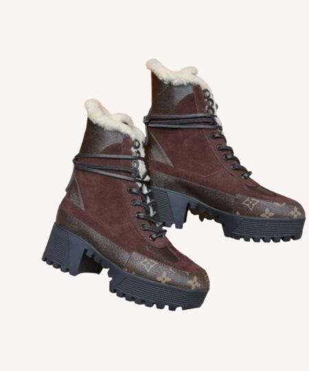 Louis Vuitton Laureate Platform Desert Boot Brown For Women