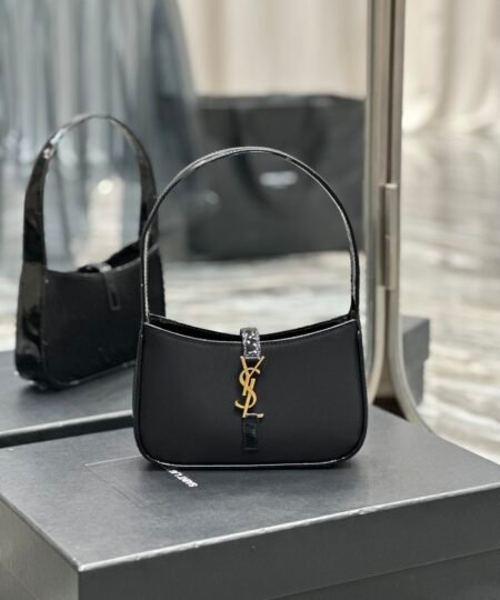Alternative view of Saint Laurent Le 5 A 7 Mini Black For Women 7.5in/19cm
