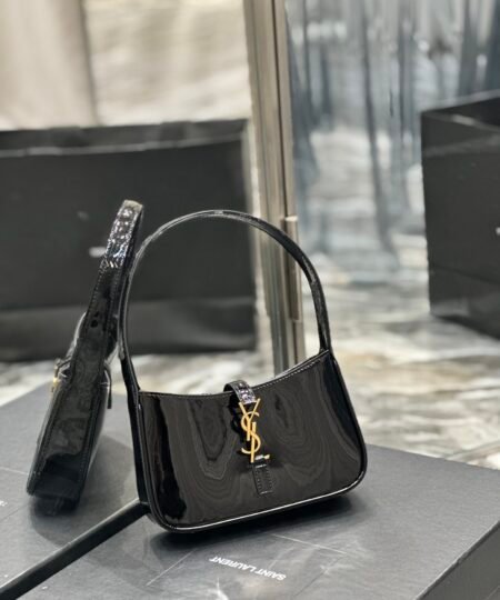 Alternative view of Saint Laurent Le 5 A 7 Mini Black For Women 7.5in/19cm 7103180UF0W1000