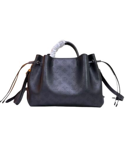 Louis Vuitton Bella Tote Mahina Black For Women 12.6in/32cm LV M59200