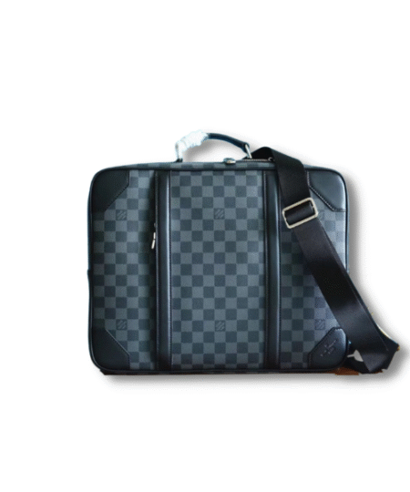 Briefcase Backpack Damier Gray For Men 15.4in/39cm N50051