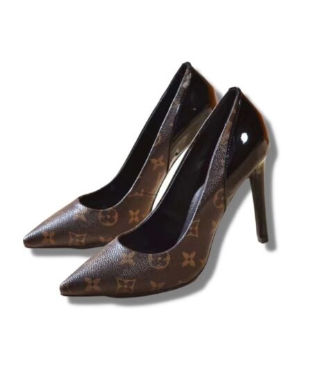 Louis Vuitton Cherie Pump Brown For Women 10cm/3.9in 1A4W3Z