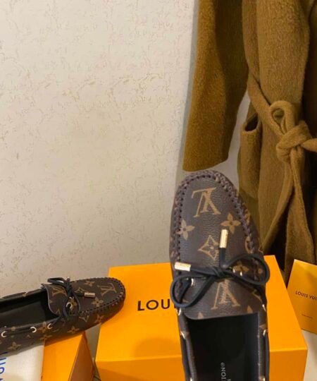 Alternative view of Louis Vuitton Gloria Flat Loafer Brown For Women 1A3QO6