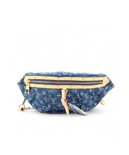 Louis Vuitton High Rise Blue Denim Bag For Women M46837 - 15 Inches / 38 Cm