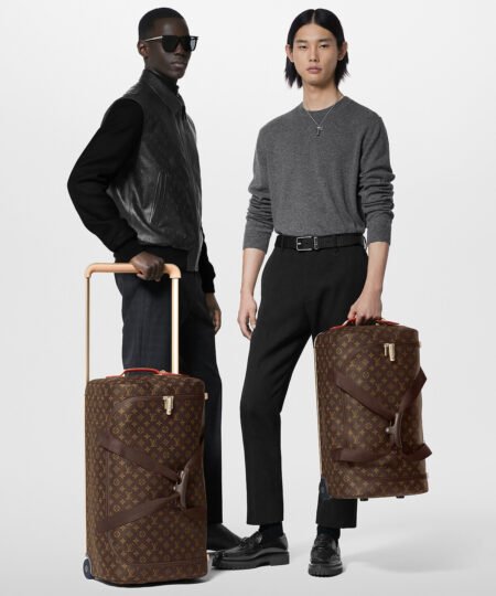 Alternative view of Louis Vuitton Horizon Soft 65 Duffle Suitcase Brown  13,8in/35cm M20111