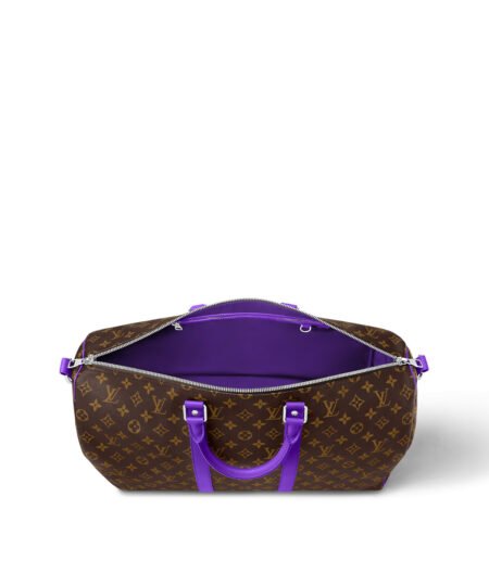 Alternative view of Louis Vuitton Keepall Bandouliere 50 Bag Violet For Men 19,7in/50cm M46775