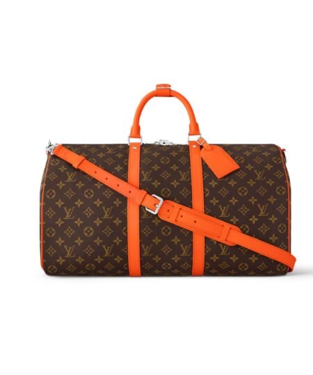 Louis Vuitton Keepall Bandouliere 50 Bag Orange For Women 19,7in/50cm M46770