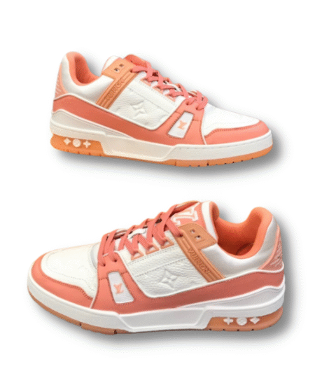 Louis Vuitton LV Trainer Sneaker Pink For Men 1A8KC8