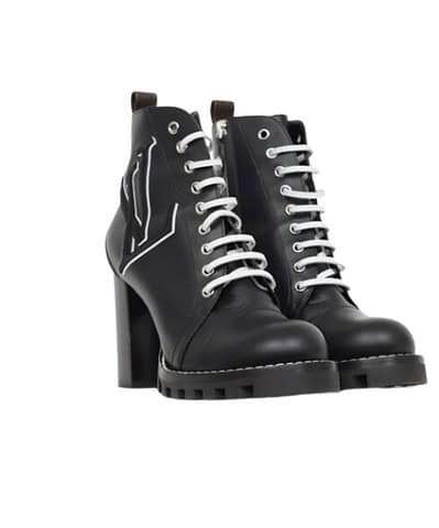 Louis Vuitton Logo Star Trail Boot Black For Women
