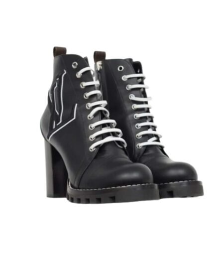 Louis Vuitton Logo Star Trail Boot Black For Women