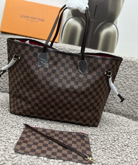 Alternative view of Louis Vuitton Neverfull GM Tote Bag Brown For Women‎ 15.4in/39cm N40597